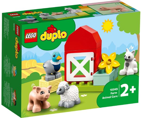 

Конструктор LEGO DUPLO Уход за животными на ферме (10949)