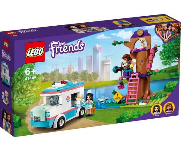 

Конструктор LEGO Friends Машина скорой ветеринарной помощи (41445)