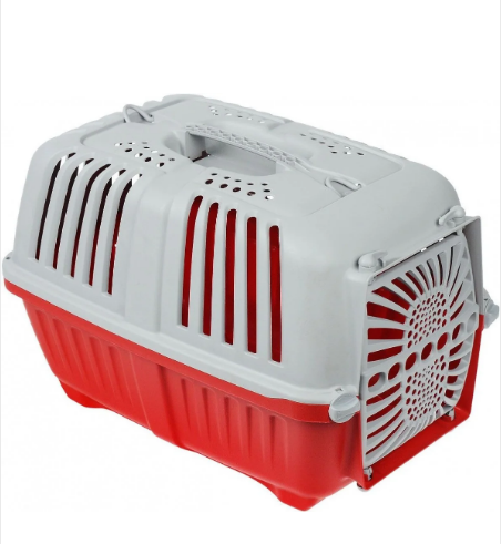 

Переноска MPS Pratiko 1 plast RED пластик 48*31,5*33 см до 12 кг, красная