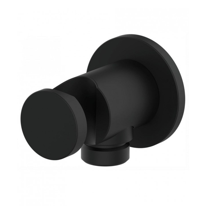 

Вывод с держателем для ручного душа GRB Hydro Black (05006602), черный матовый