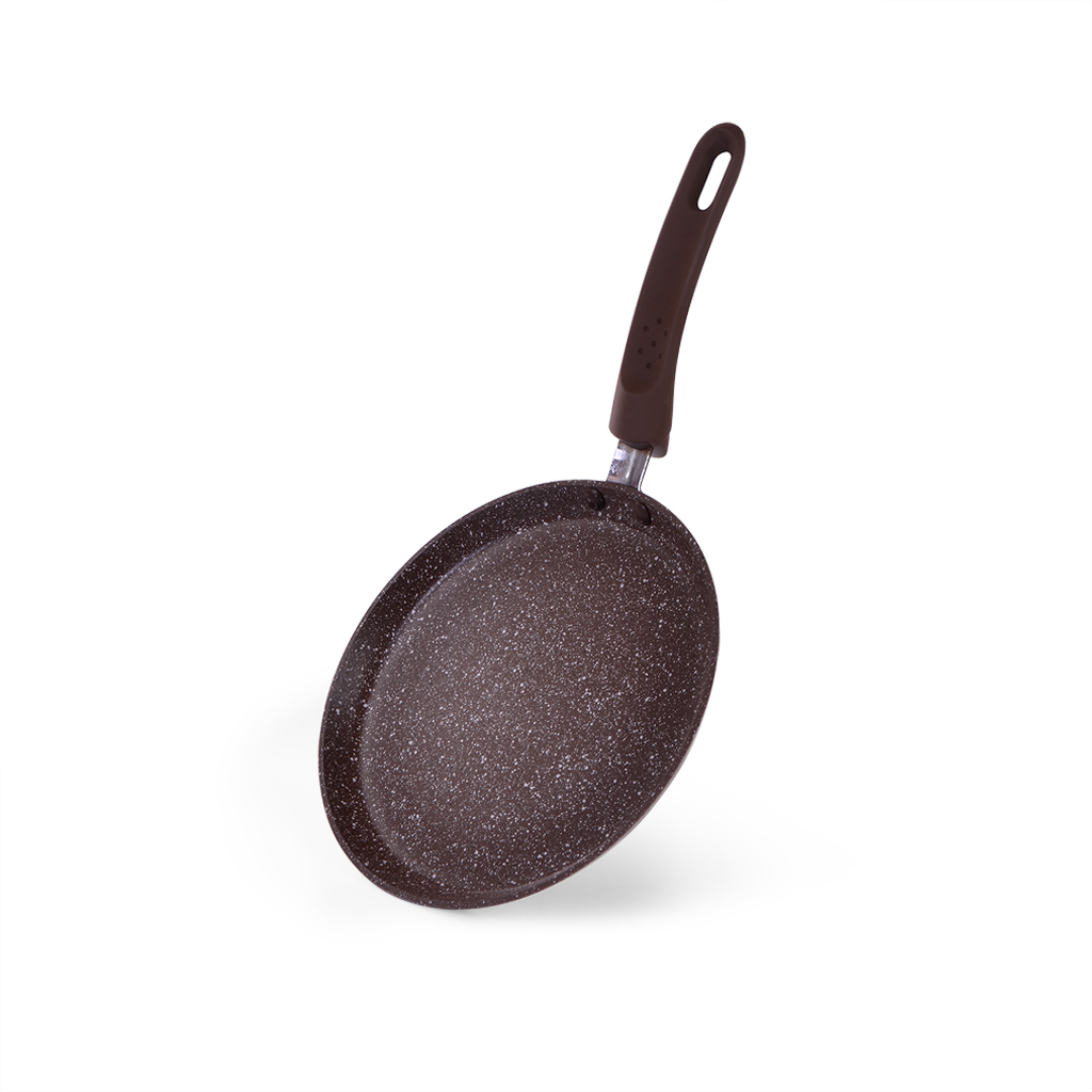 

Сковорода Fissman для млинців Smoky Stone 20 см алюміній з антипригарним покриттям 14370