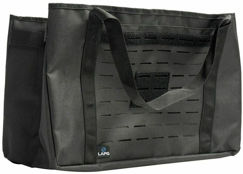 

Тактическая складна сумка для стрельбища LA Police Gear Collapsible Multiuse Tote Чорний