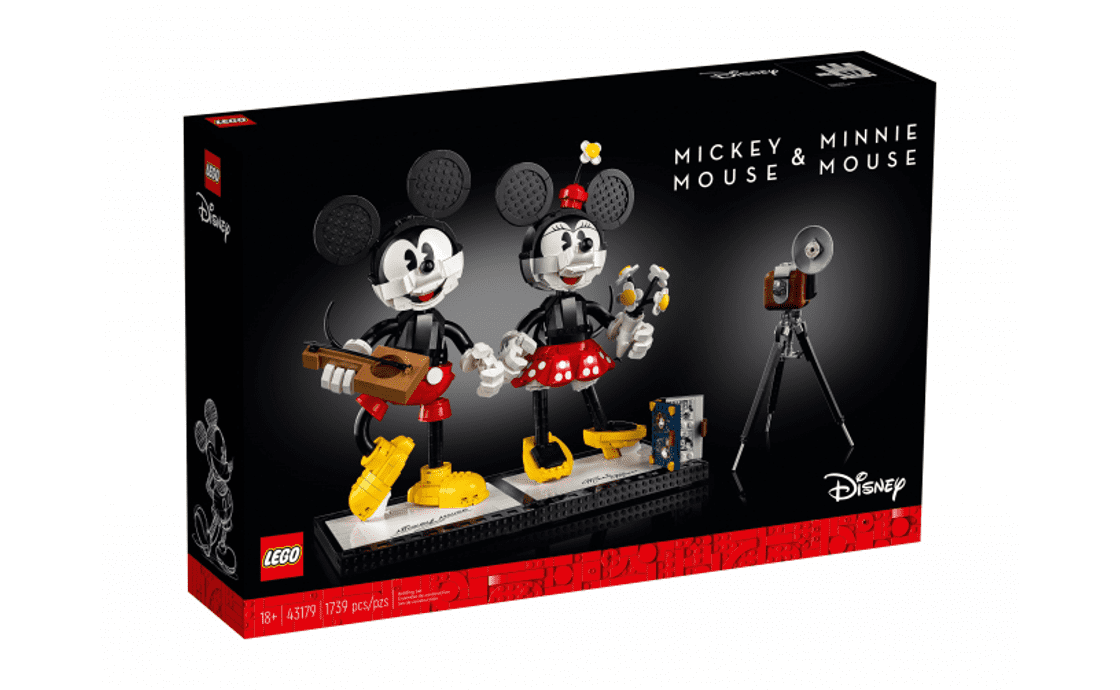 

Конструктор LEGO Міккі Маус і Мінні Маус 1739 деталей (43179)