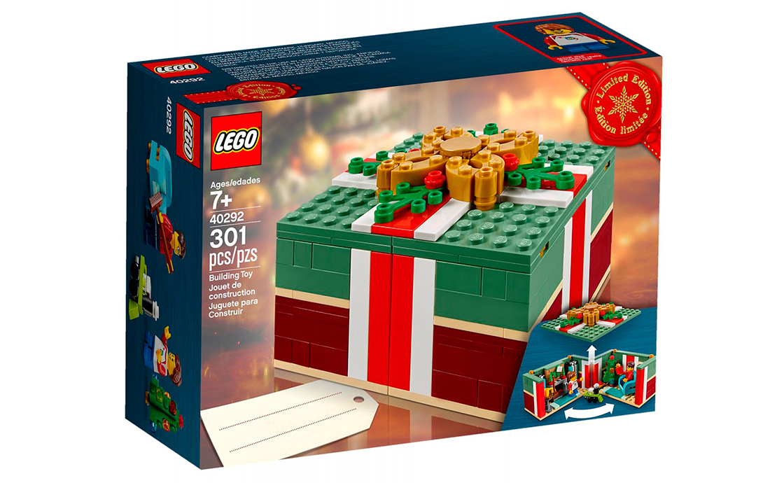 

Конструктор LEGO Різдвяний подарунок 301 деталей (40292)