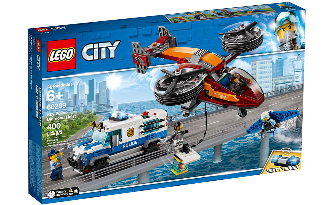 

Конструктор LEGO Крадіжка алмазу 400 деталей (60209)