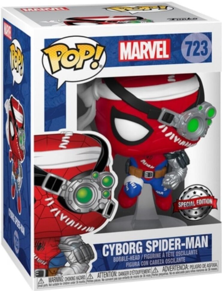 

POP! Bobble: Marvel Cyborg Spider-Man