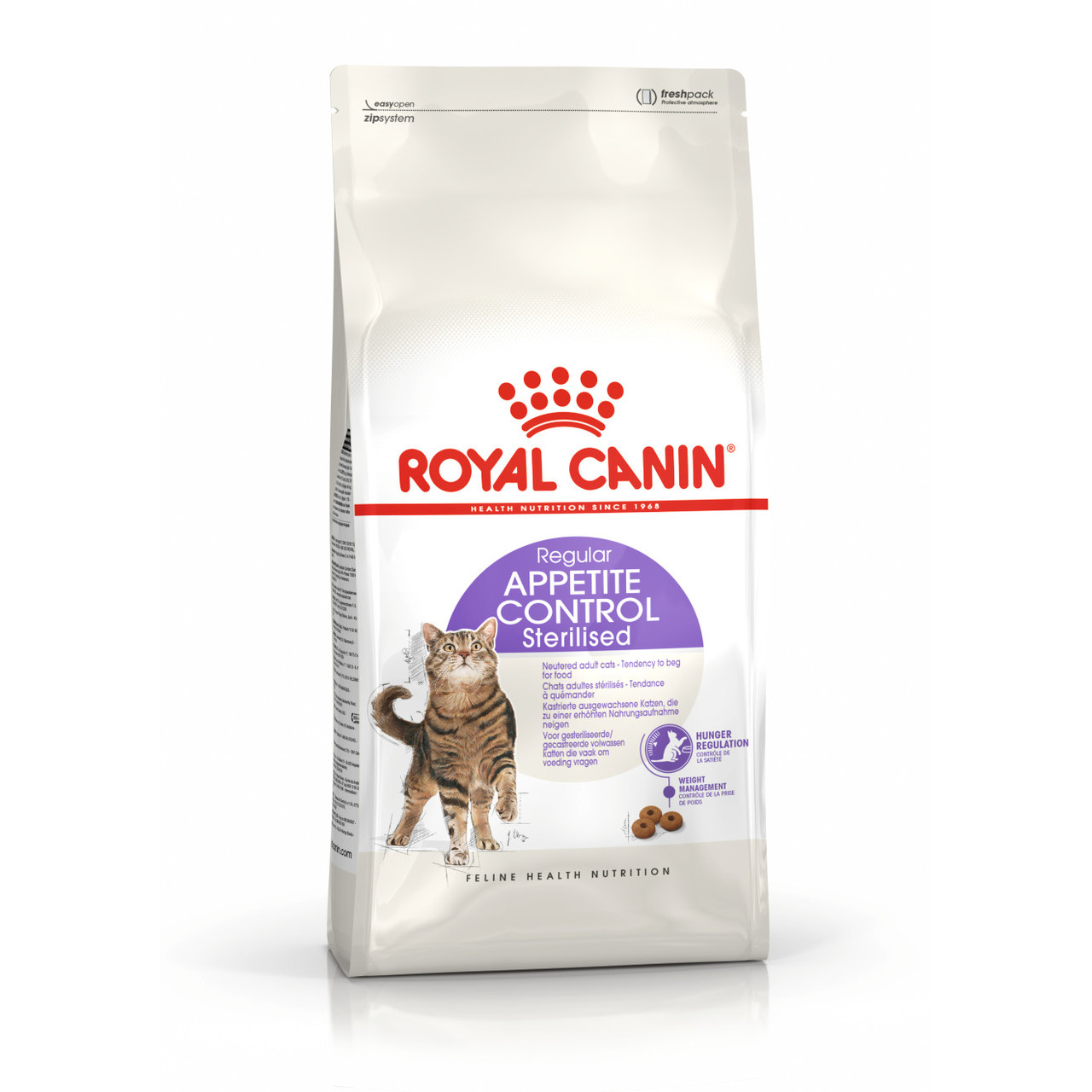 

Сухой корм для кошек Royal Canin STERILISED APPETITE CONTROL для стерилизованных кошек для поддержания сытости 2кг