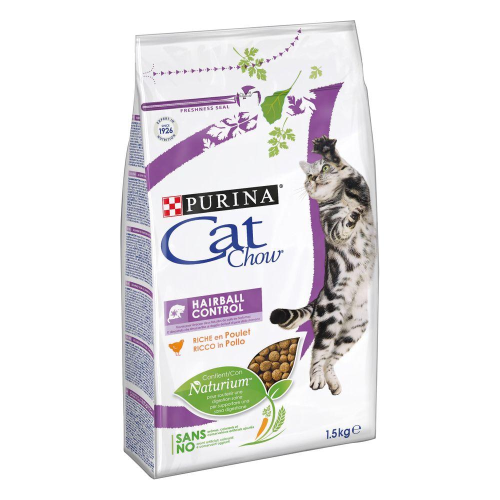 

Сухой корм для кошек Cat Chow Hairball Control для выведения шерсти 1,5кг