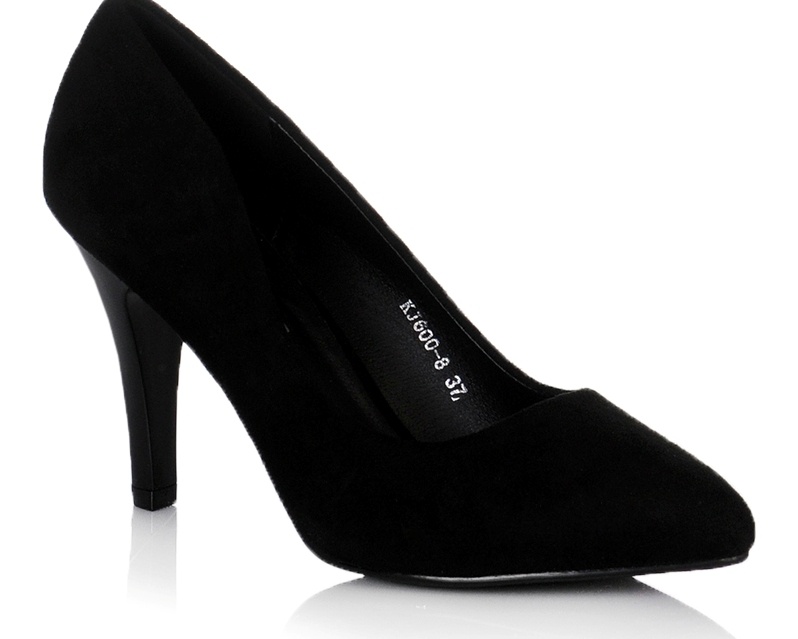 

Туфли на каблуке QQ shoes KJ600-8B 36 черный