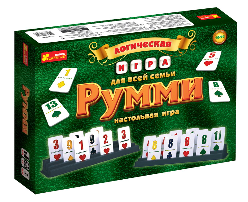 

Настольная игра Ranok-Creative "Румми" (1982)