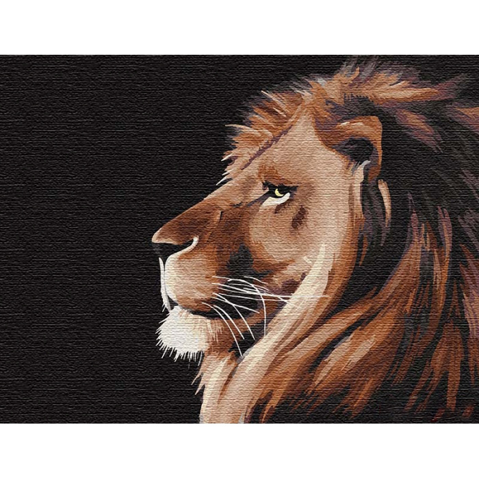 

Картина по номерам ТМ Идейка "Королевский взгляд (big)" 50*65 см КНО14203