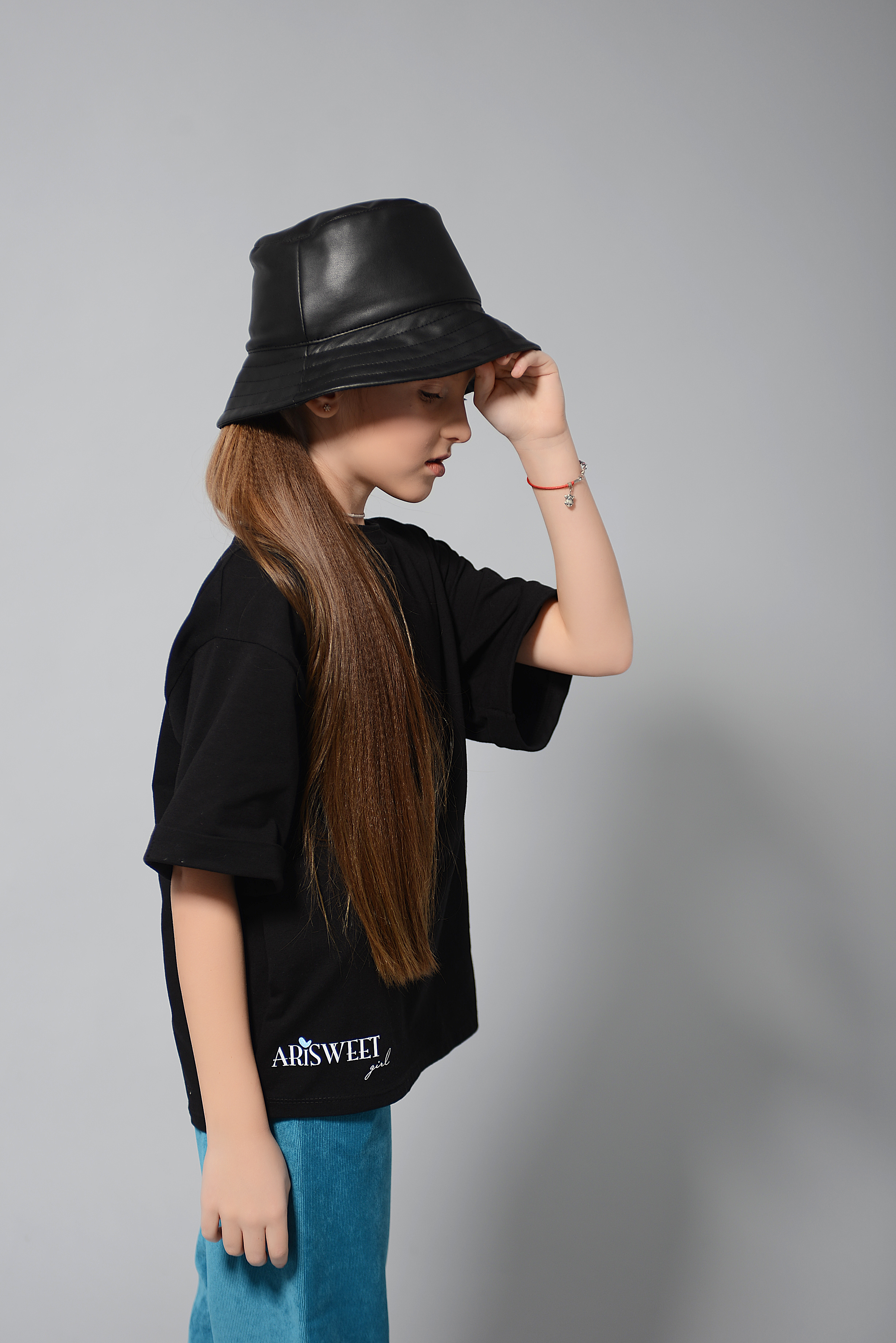 

Футболка AriSweet girl 152/158см черный 008-031-6