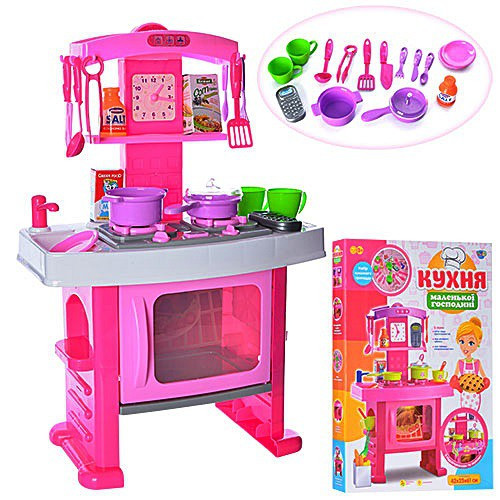 

Большой игровой Набор для девочек Кухня Limo Toy розовый 661-51