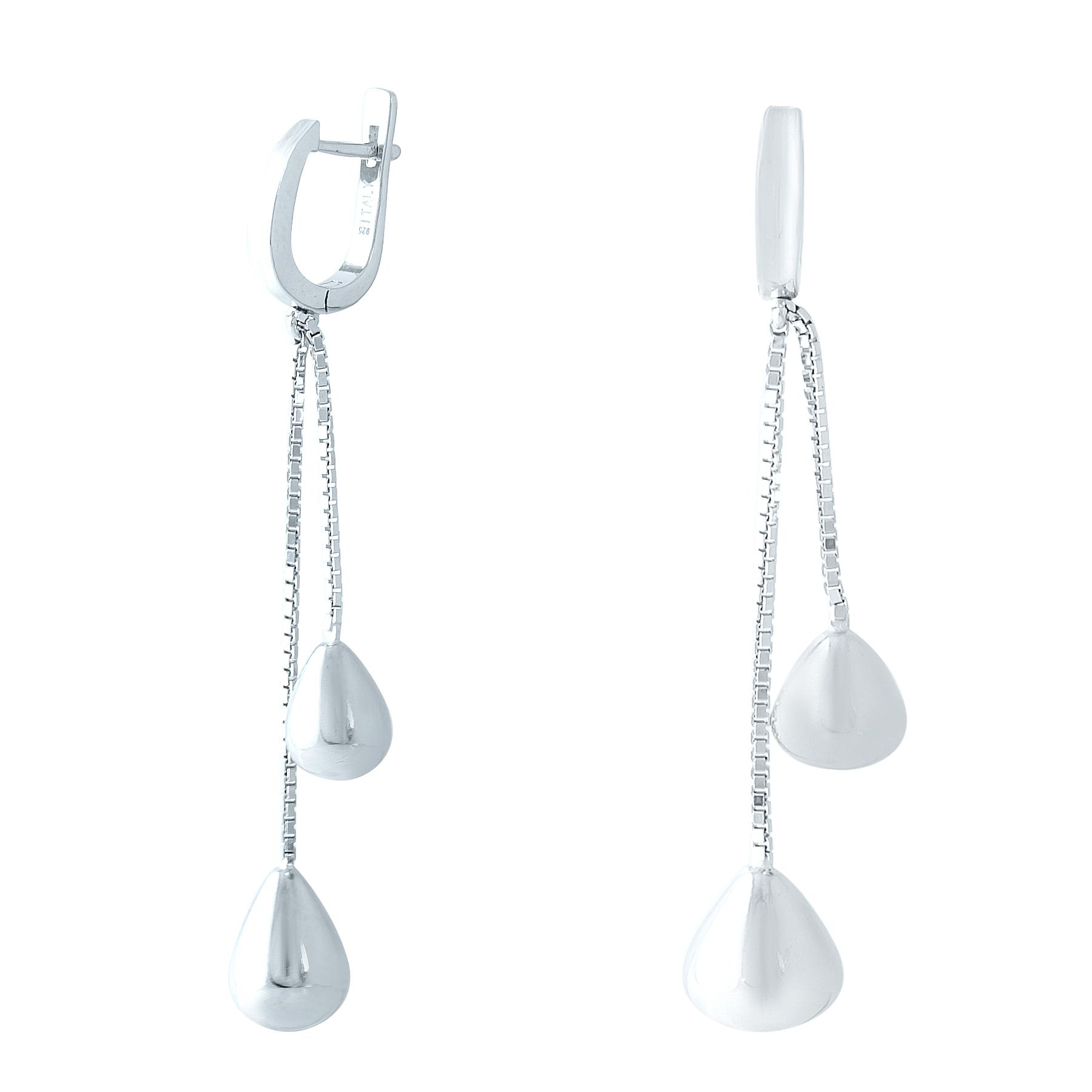 

Серебряные серьги SilverAlex без камней