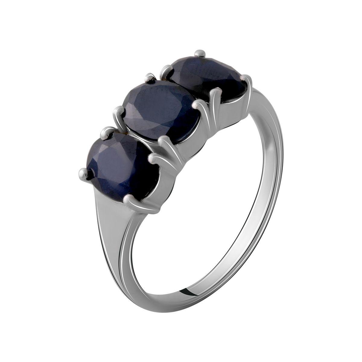 

Серебряное кольцо SilverAlex с натуральным сапфиром 4.65ct 17.5 размер