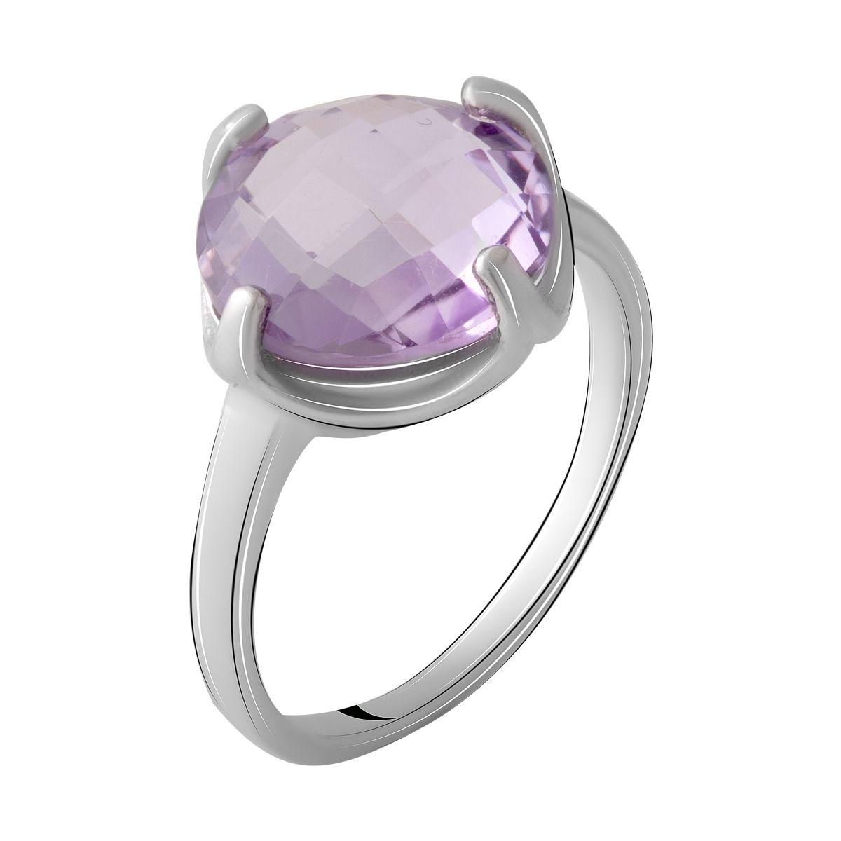 

Серебряное кольцо SilverAlex с натуральным аметистом 5.345ct 18.5 размер
