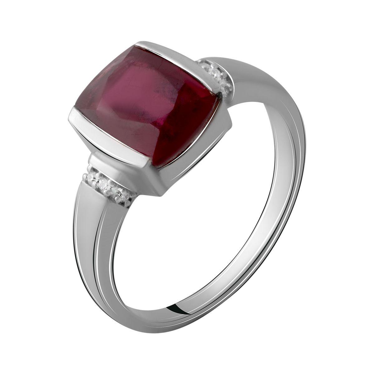 

Серебряное кольцо SilverAlex с натуральным рубином 4.572ct 19.5 размер