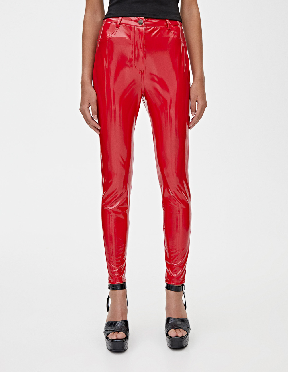 

Брюки PULL & BEAR Ж1056346 (9671/361/600) цвет красный XS