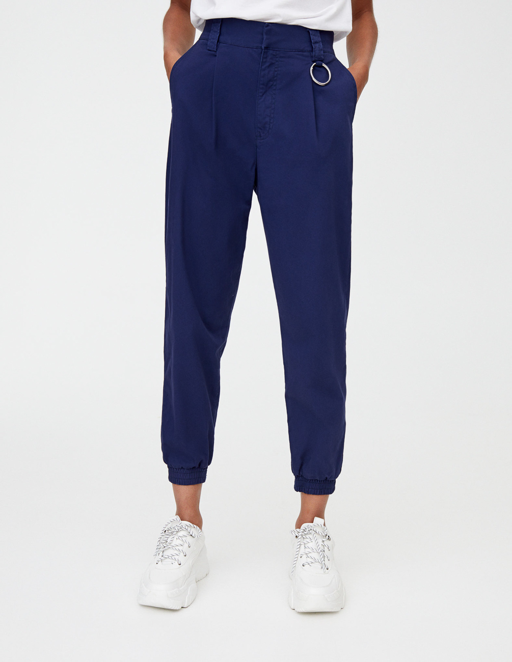 

Брюки PULL & BEAR Ж1056330 (9670/314/430) цвет синий M