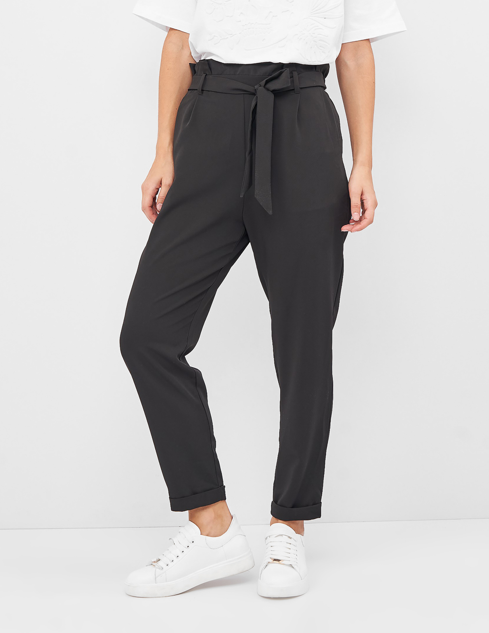 

Брюки PULL & BEAR Ж1056265 (5680/402/800) цвет черный S