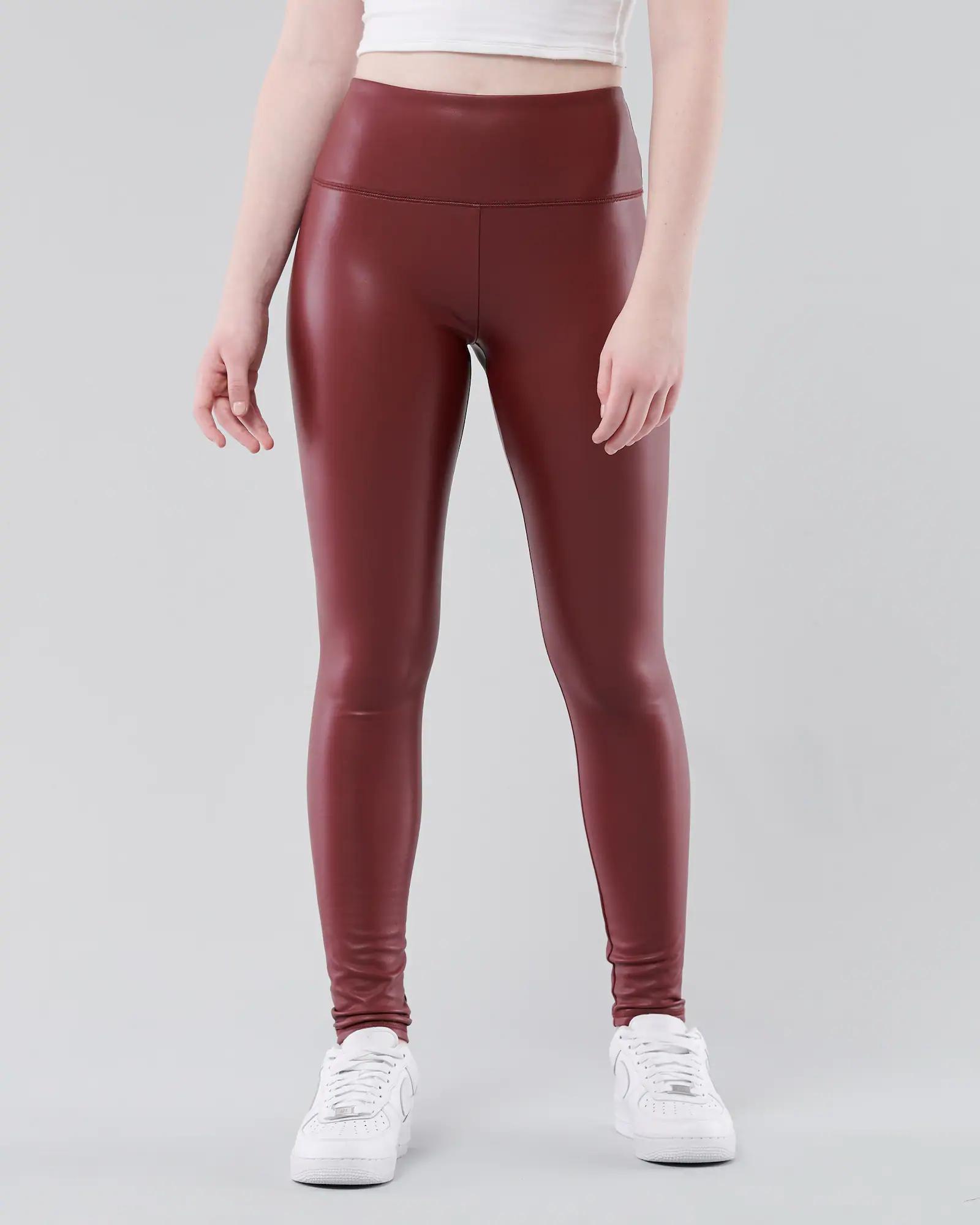 

Леггинсы Hollister HC8403W S Бордовый