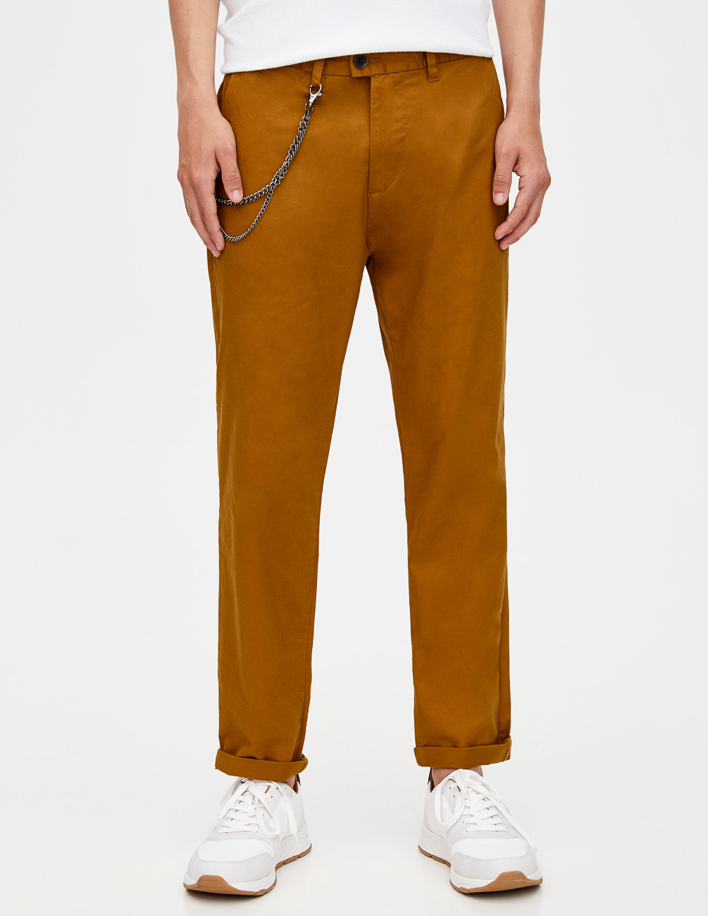 

Брюки PULL & BEAR М0107610 (9670/523/707) цвет коричневый, Брюки PULL & BEAR М0107610 (9670/523/707) цвет коричневый 30