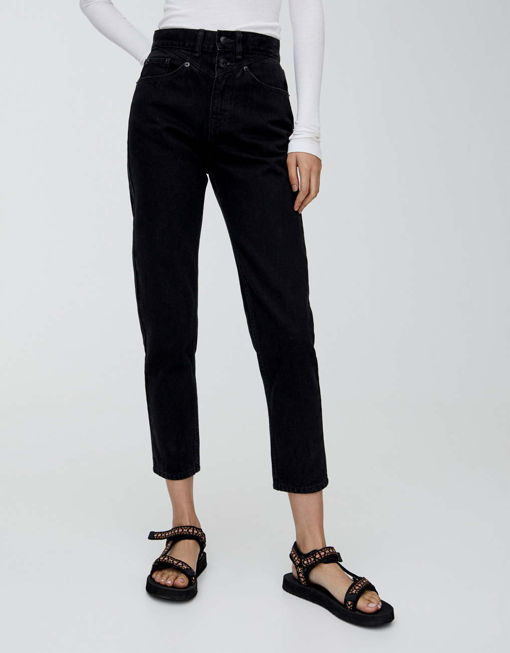

Джинсы PULL & BEAR Ж1055918 (9682/315/800) цвет черный XS