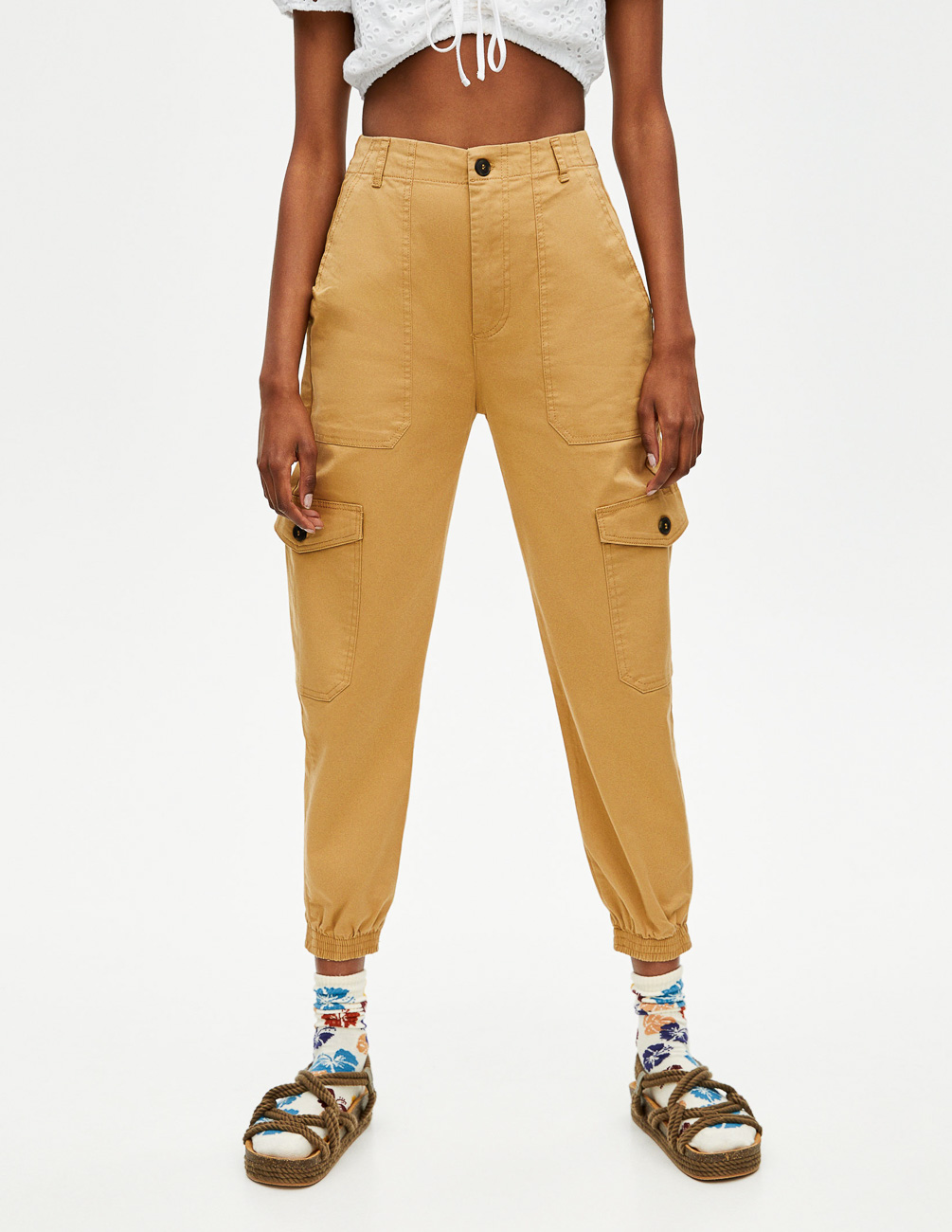 

Брюки PULL & BEAR Ж1055998 (5678/321/711) цвет бежевый, Брюки PULL & BEAR Ж1055998 (5678/321/711) цвет бежевый S