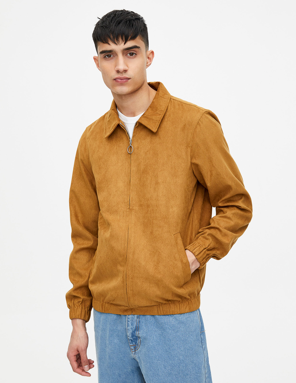 

Ветровка PULL & BEAR М0107497 (5710/516/707) цвет коричневый XL