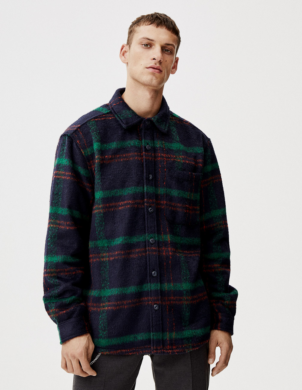 

Ветровка PULL & BEAR М0107868 (9474/529/401) цвет синий S