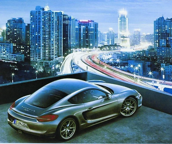 

Картина по номерам 40×50 см. DIY Porsche (NX 9216)