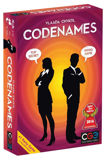 

Настольная игра Кодовые имена (Codenames) для компании 10+