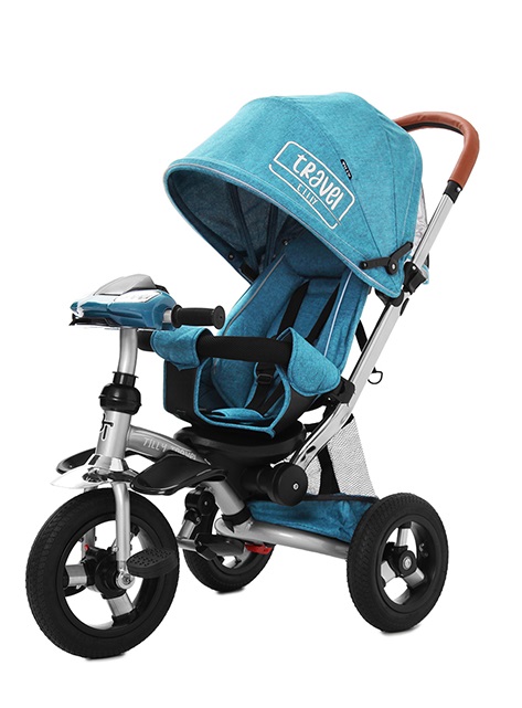 

Велосипед трехколесный Tilly Travel T-387 Turquoise Len (T-387)
