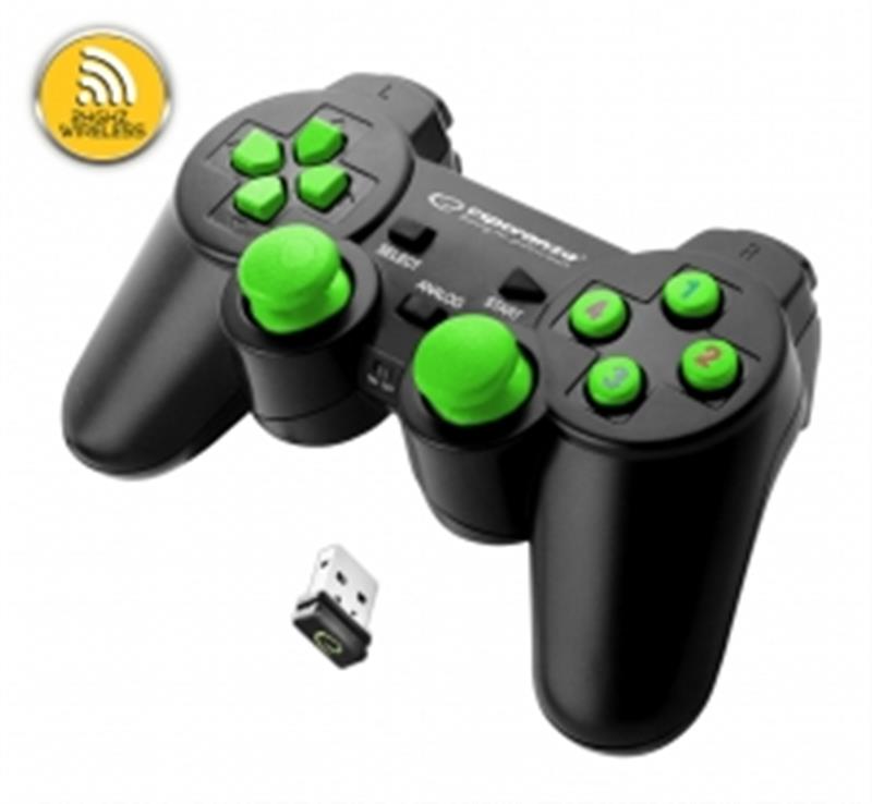 

Геймпад Esperanza Gladiator Black/Green (EGG108G) USB