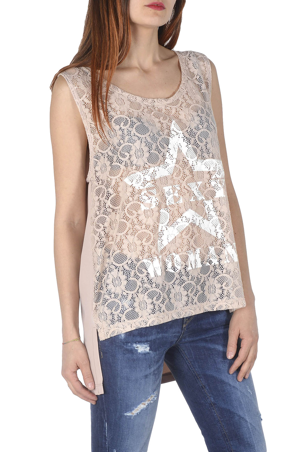 

Блуза Sexy Woman Beige T.U. бежевый
