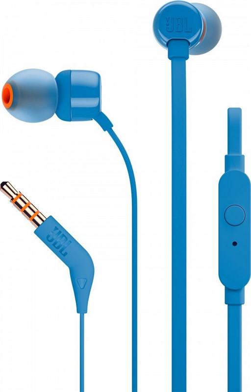 

Гарнитура JBL T110 Blue (JBLT110BLU)