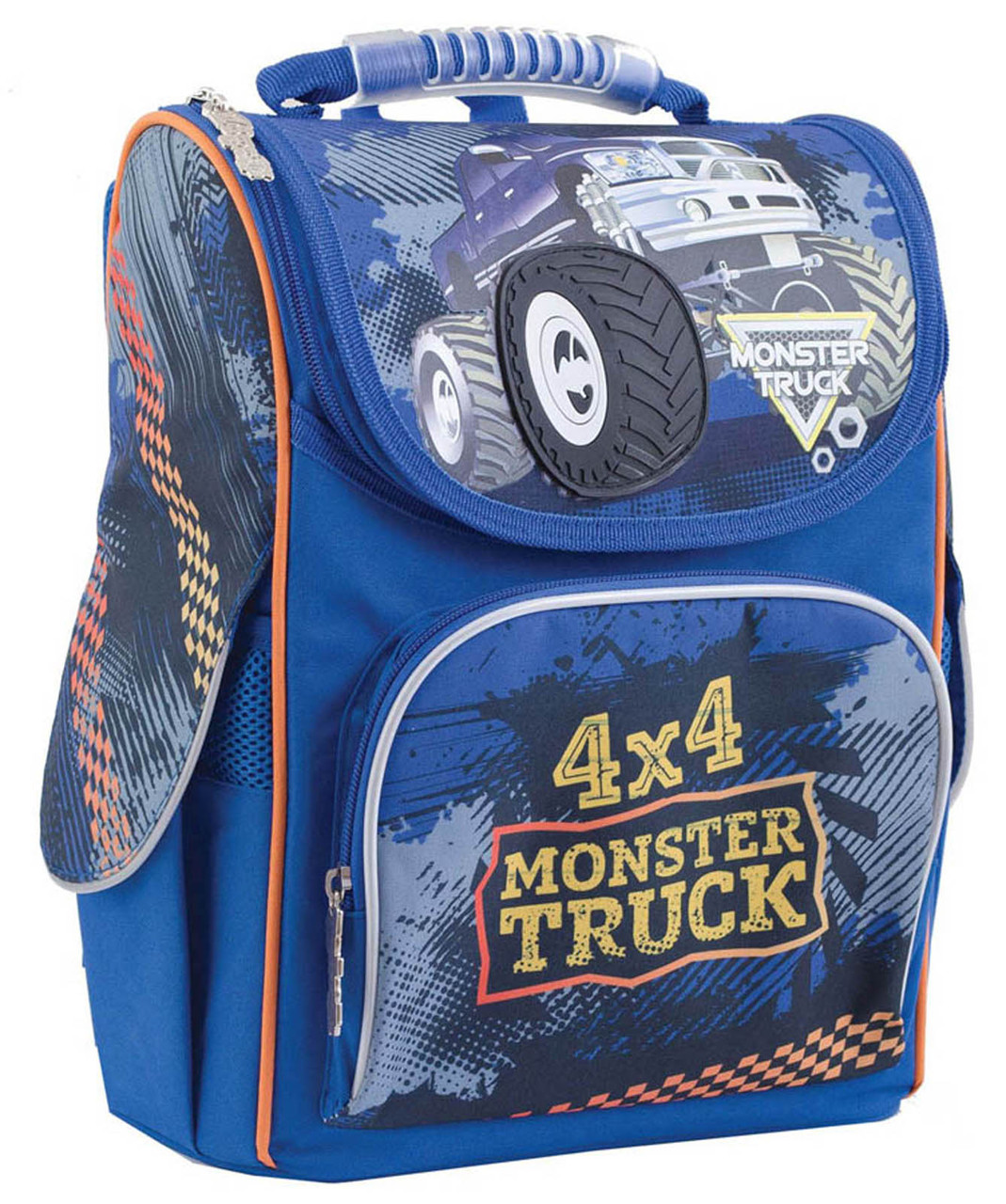 

Рюкзак школьный 1 Вересня каркасный Monster 553296