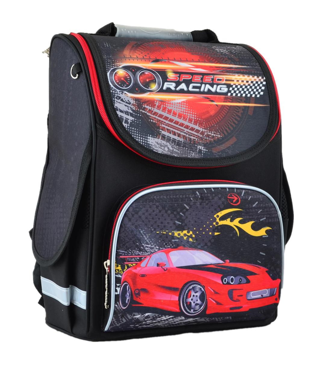 

Рюкзак школьный Smart каркасный Speed racing 554547