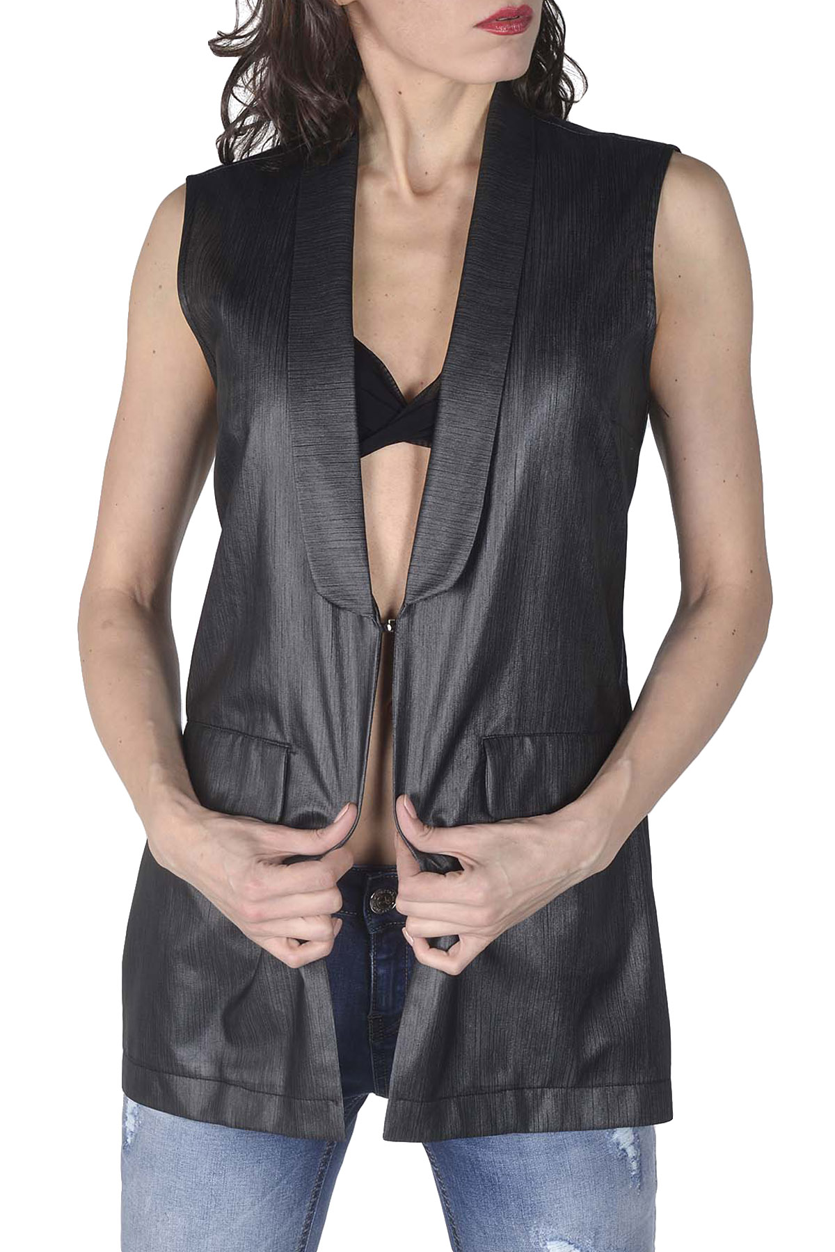 

Жилет Sexy Woman Black  черный, Жилет Sexy Woman Black M черный