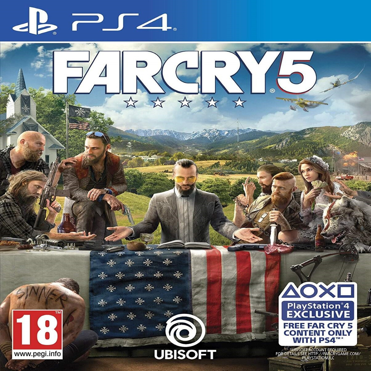 

Far Cry 5 (английская версия) PS4