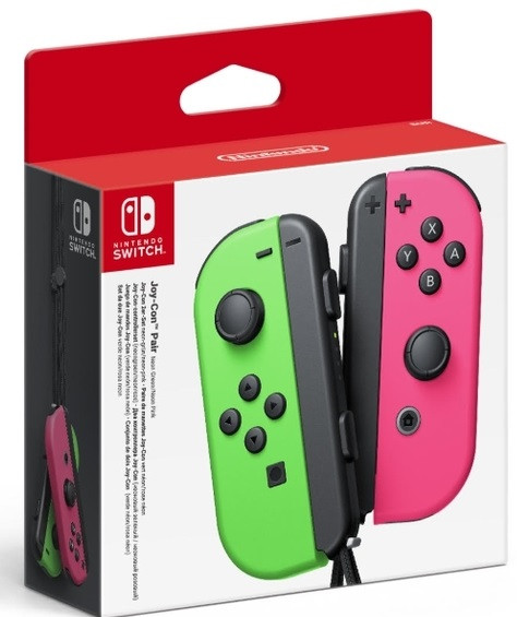 

Ігрові контроллери Joy-Con Nintendo Switch Neon Green Pink
