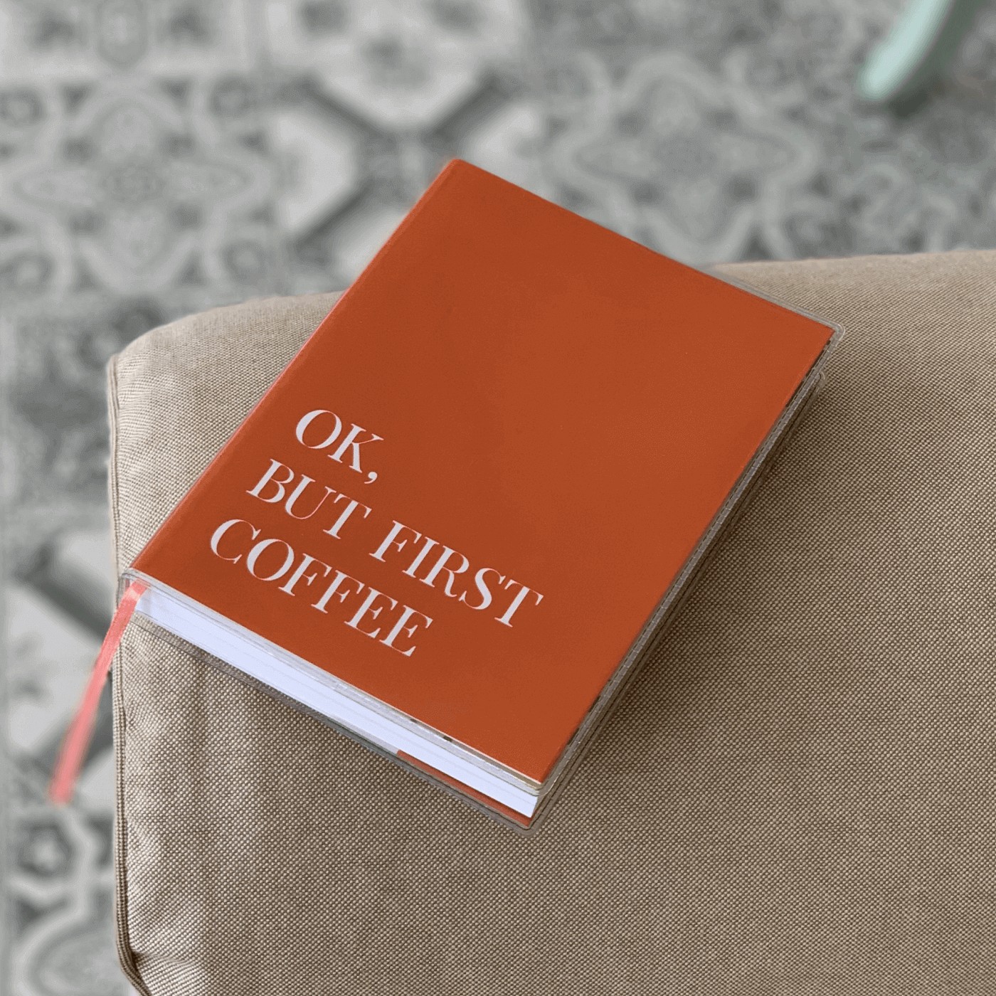 

Планер Mini First coffee 12x16 см с разворотами на неделю