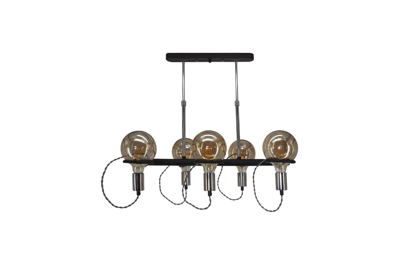 

Люстра Decorative Skarlat BL 0203-5 BK