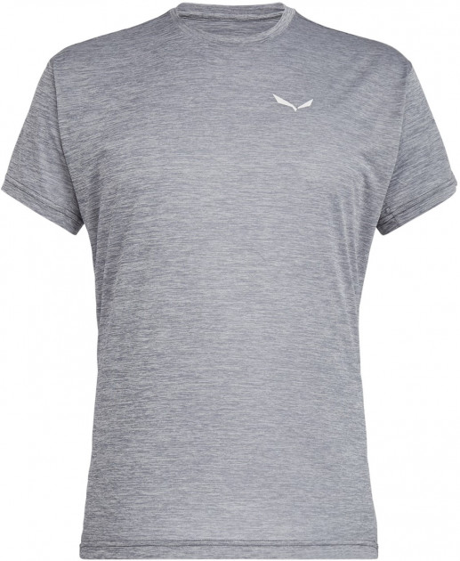 

Футболка Salewa PUEZ MELANGE DRY M S/S TEE 26537 0538 - 48/M - сірий - ч (013.002.4309)