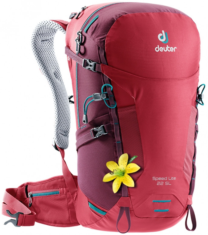 

Рюкзак Deuter Speed Lite 22 SL колір 5527 cardinal-maron (3410318 5527)