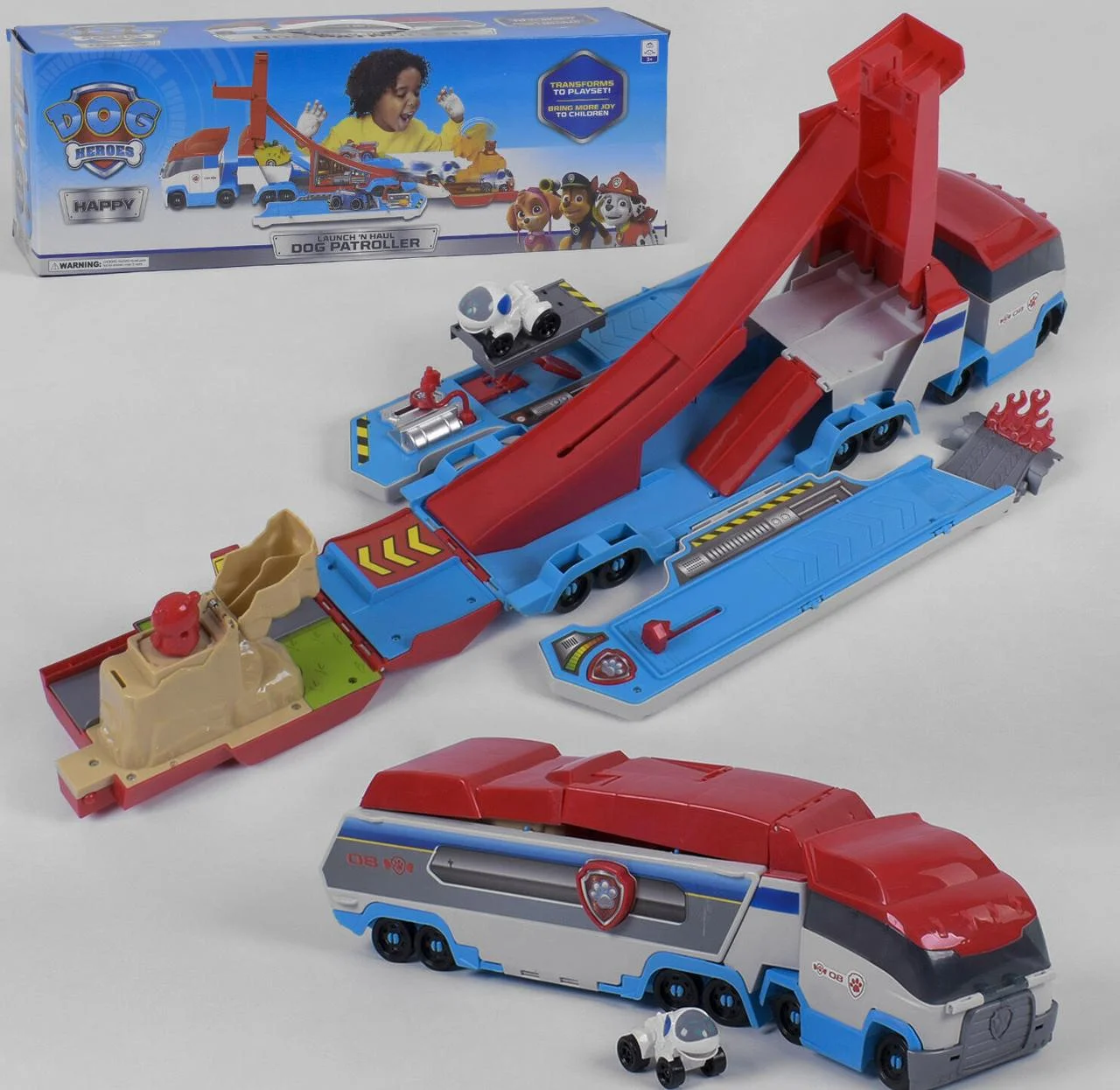 

Автотрек - запускач - машинка Best Toys "Щенячий патруль" (7116)
