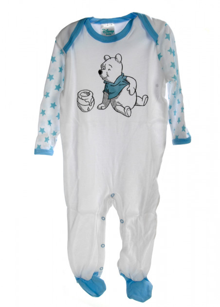 

Пижама для мальчика "Винни Пух" Disney 74-80 белый-голубой PM1-10566