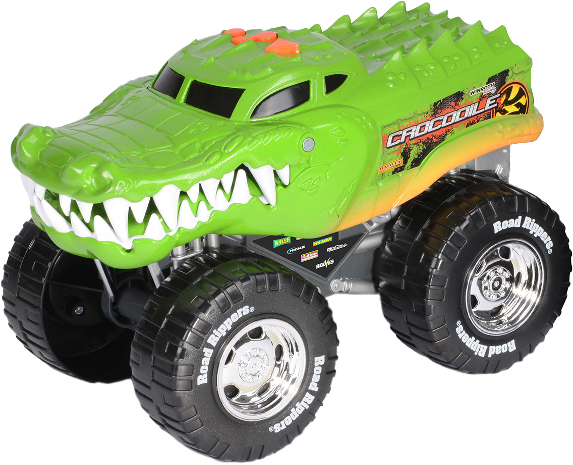Машинка Road Rippers Crocodile (движение + световые и звуковые эффекты ...