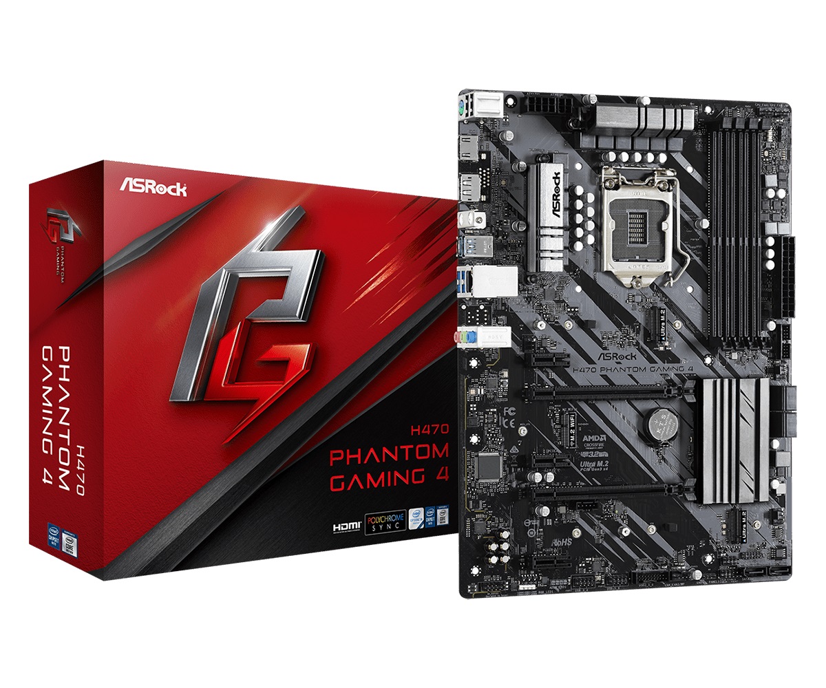 

ASRock H470 Phantom Gaming 4 Socket 1200