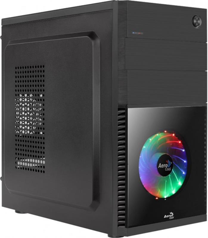 

Корпус AEROCOOL Cosmo CS-105 Black Mini Tower + БП VX PLUS 350
